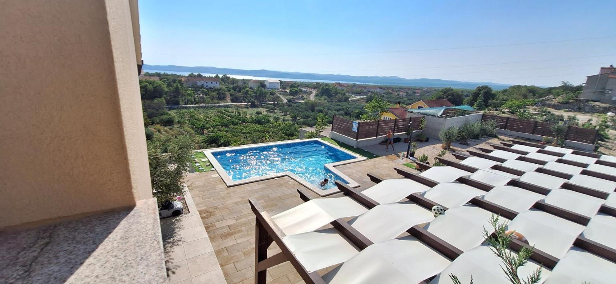 Villa Scolopax Rusticola Skradin With Heated Pool Exterior photo